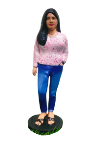 Single Full Body Miniatures with Set of 4 Different Sizes (5 Inch, 8 Inch, 10 Inch, 12 Inch)